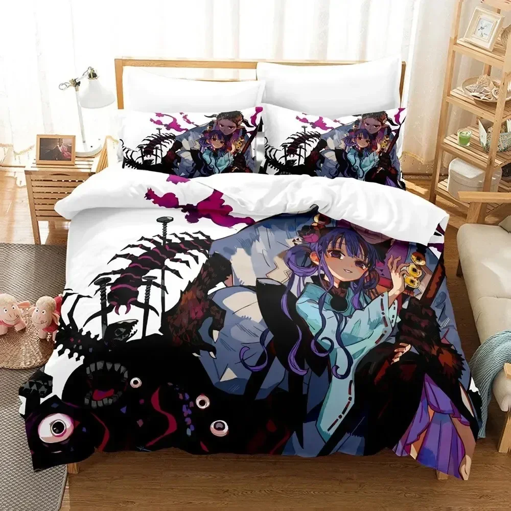 

Ground-Bound Boy Hanako-Kun Toilet-Bound Bedding Set Duvet Cover Sheet Printed Pillowcase Full Queen King Size Comforter Bedroom