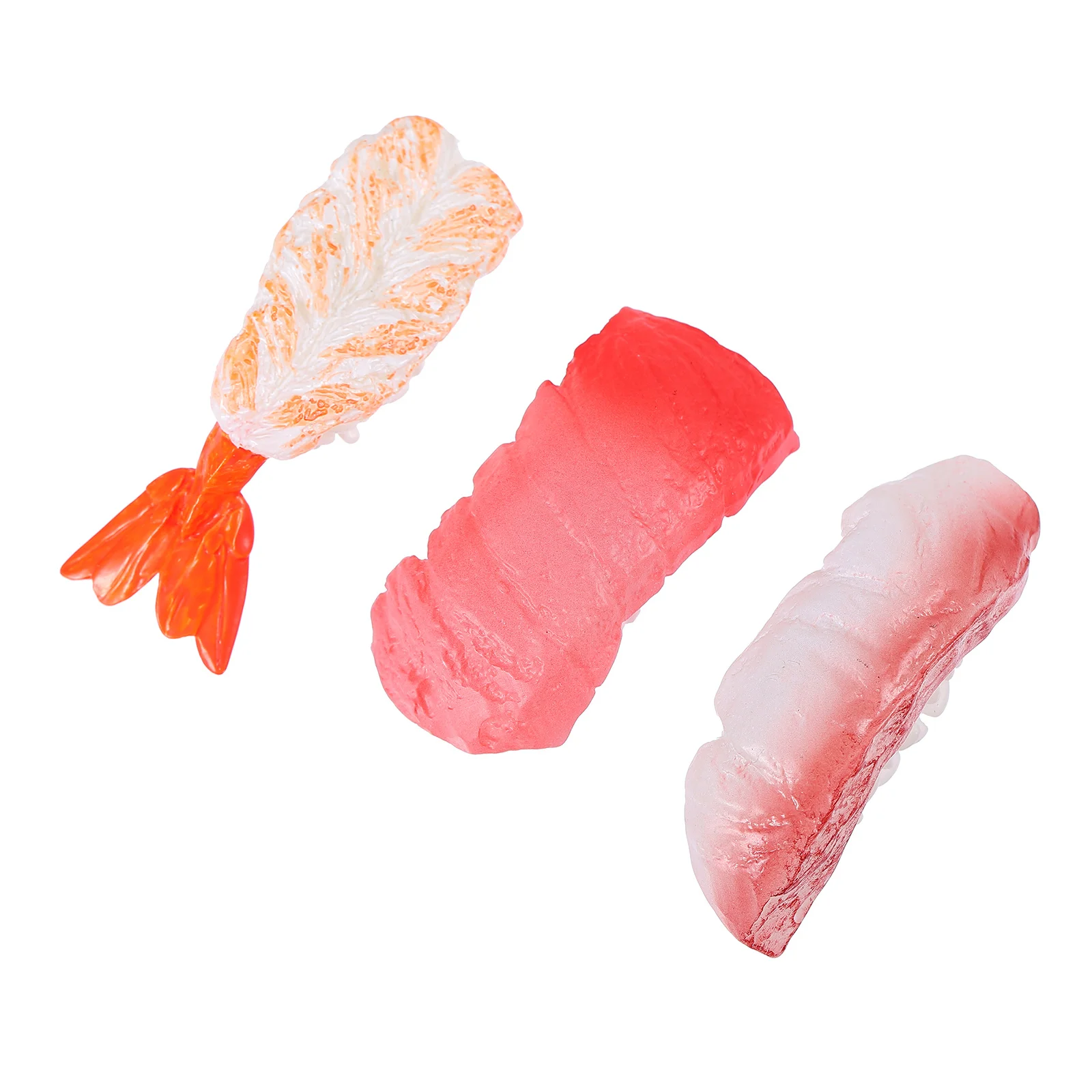 3 قطع مغناطيس ثلاجة السوشي على شكل طعام لطيف للثلاجة المزخرفة، خزانة طعام مغناطيسية للمكتب المنزلي #6