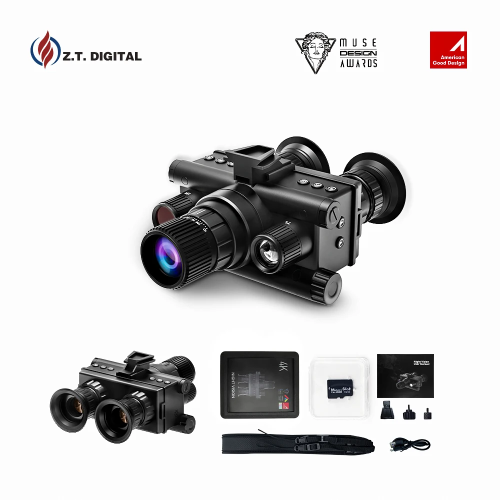 

Z9157 Monocular Night Vision Device 40MP 4K Digital Infrared Telescope 600m Night Vision Distance Support Photo Video Recording