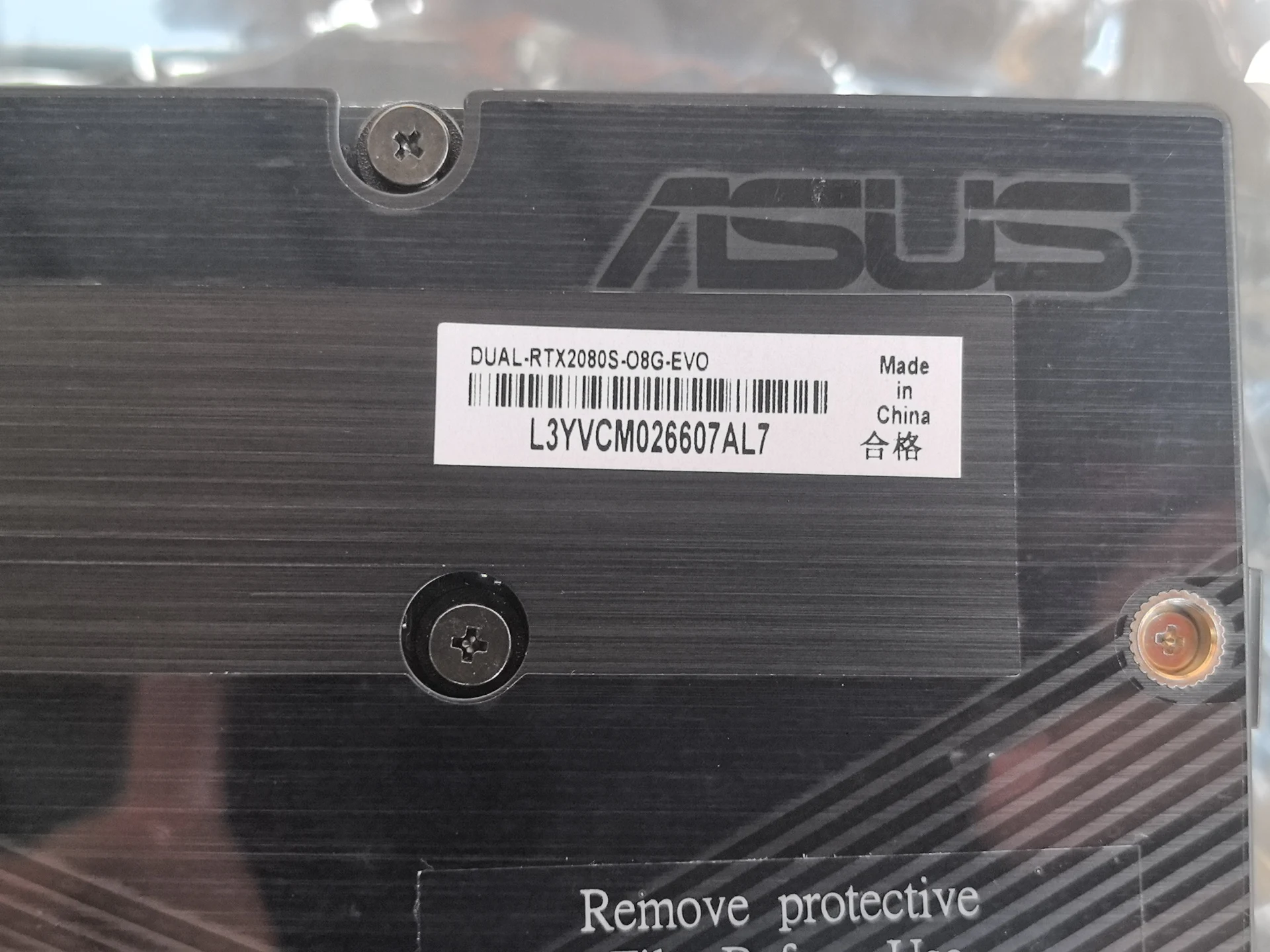 بطاقة رسومات ASUS DUAL RTX 2080 O8G EVO & DUAL RTX 2080S O8G EVO GDDR6 8GB 256bit تدعم PCI Express 3.0 HDMI DP مروحة مزدوجة