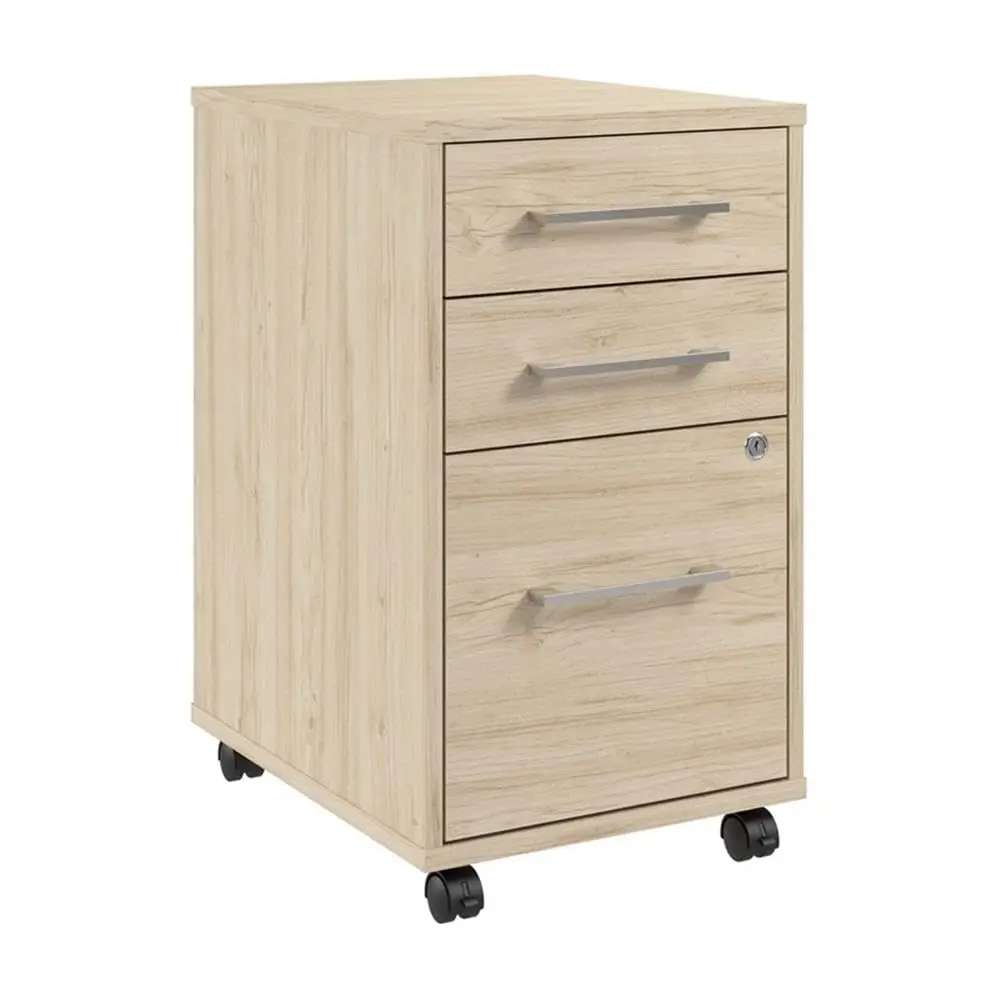 

3 Drawer Rolling File Cabinet Mobile Document Storage For Home & Office, Platinum Gray, Customized