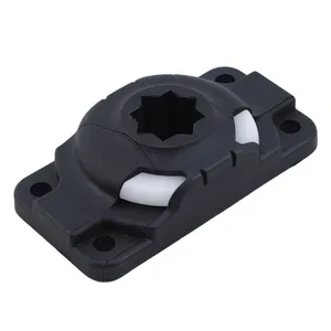 Inflatable kayaking rod support, mounting base, boat, canoe, sliding rail, nylon kayak accessories without screws 9 Main Sales Support Caiaque - №9