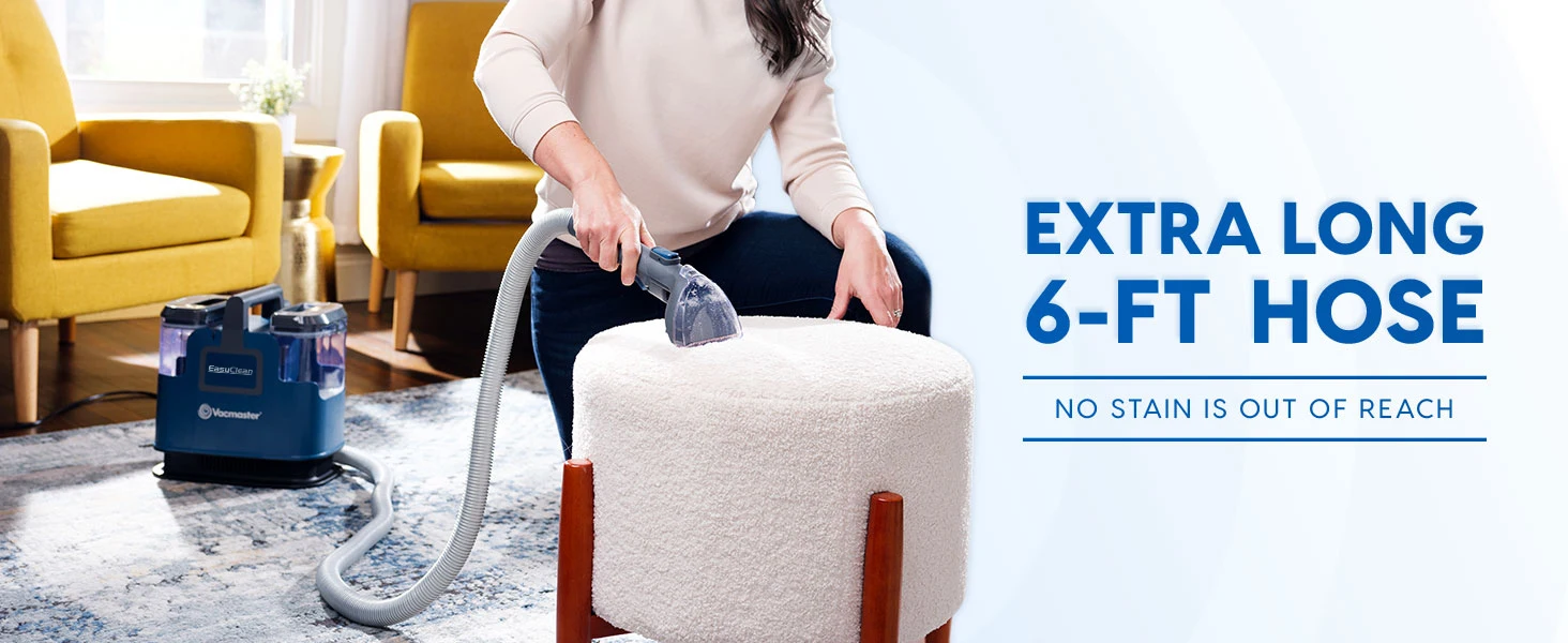 Vacmaster  Easyclean Carpet Spot Cleaner 500W  Portable Wet Carpet Spot Vacuum Cleaner Sofa Cleaner SCB0501N 1.5L WATER TANK