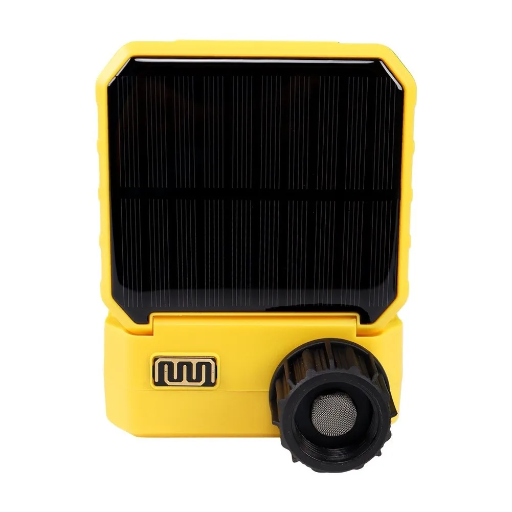 Smart Solar Garden Watering Timer with Remote App Control and Adjustable Light Sensing for All Weather Conditions