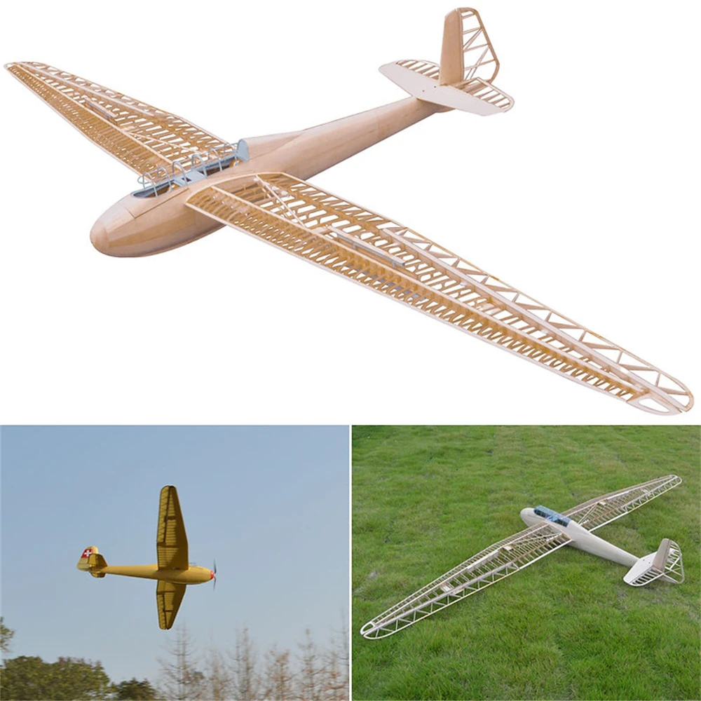 

Tony Ray's Aero Model DFS Kranich 3000mm Wingspan 1/6 Scale Balsawood RC Airplane Glider KIT
