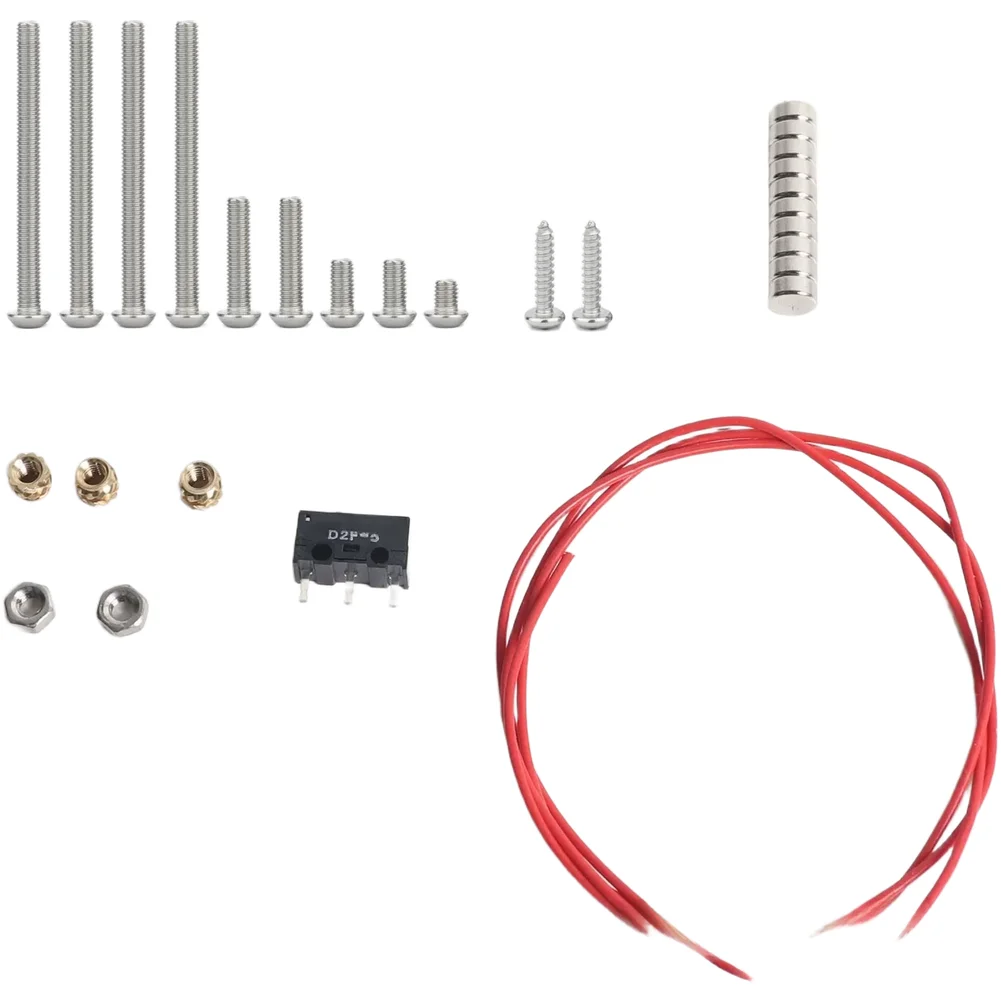 Klicky Probe for Voron 0.2 For 3D Printer with Stable Microswitch Trigger and Full Compatibility with Firmware