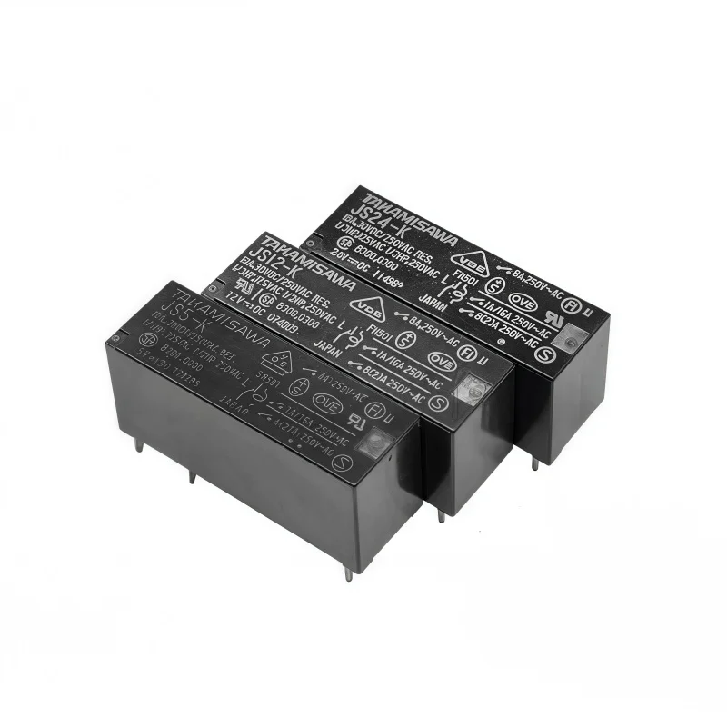 5PCS original relays JS5N-K JS12N-K JS24N-K, one on one off
