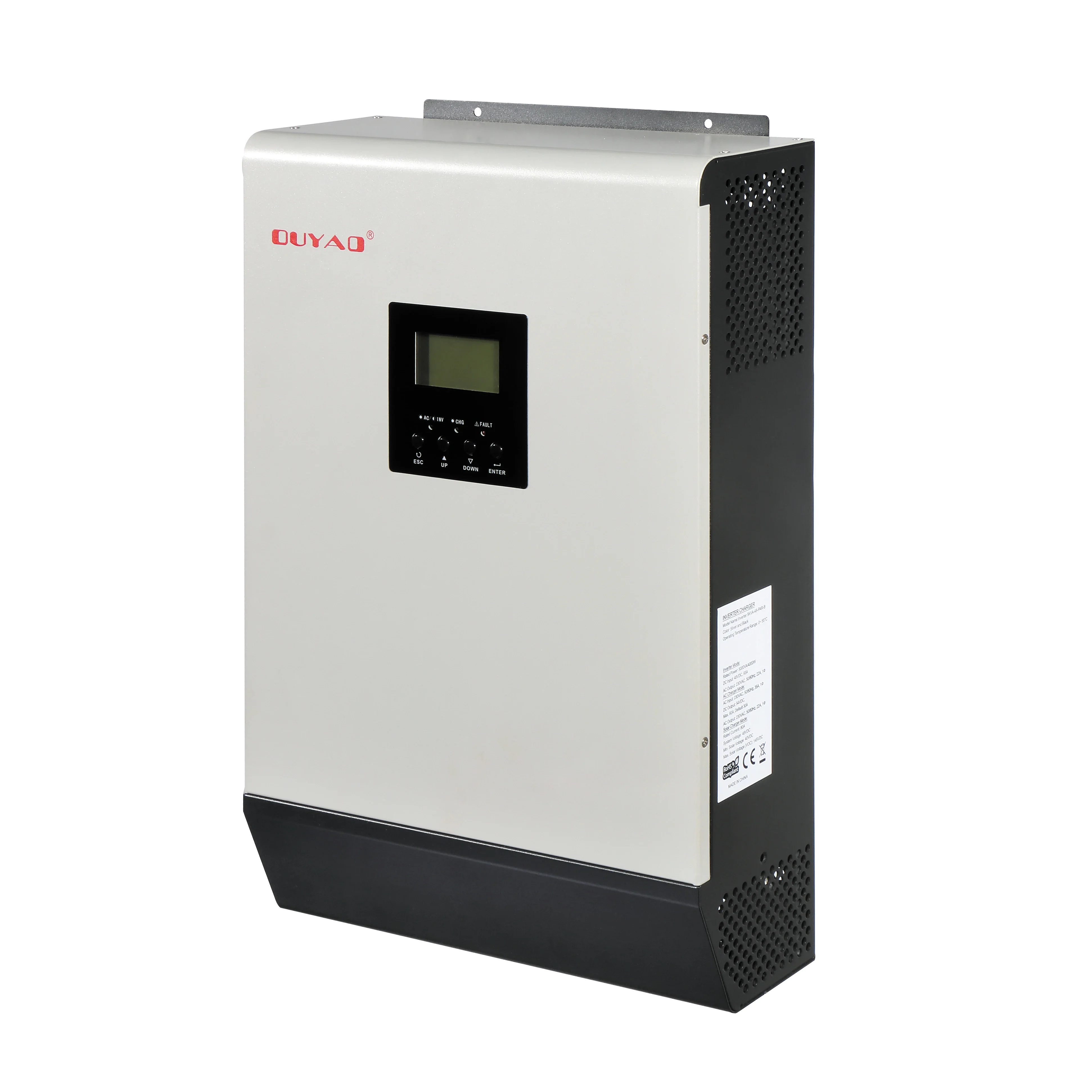 parallel function solar inverter highly efficiency 80a mppt controller without battery  pure sine wave