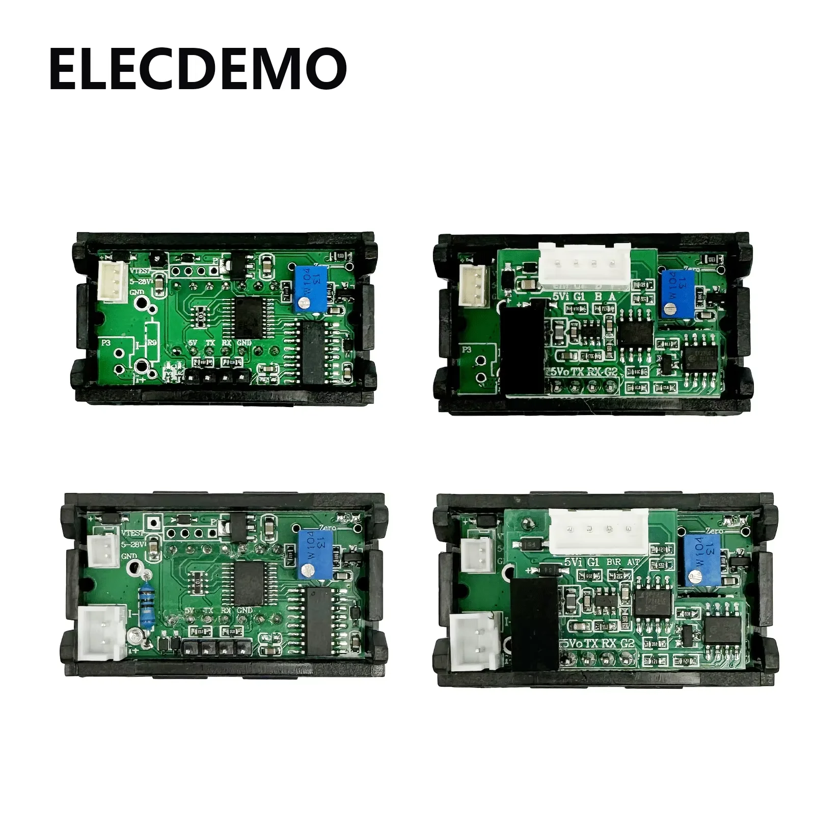 Analog Input Digital Panel Meter, 0-10V 4-20mA Signal Display, High Precision Motor Tachometer Frequency Converter LED Module