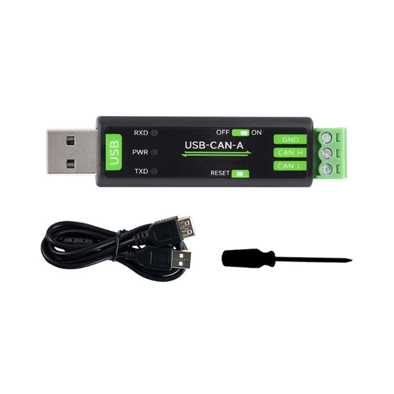 USB to CAN Bus Adapter Fast Speed Data Transfer Interfaces Adapter for Efficient Data Transfer and Communication