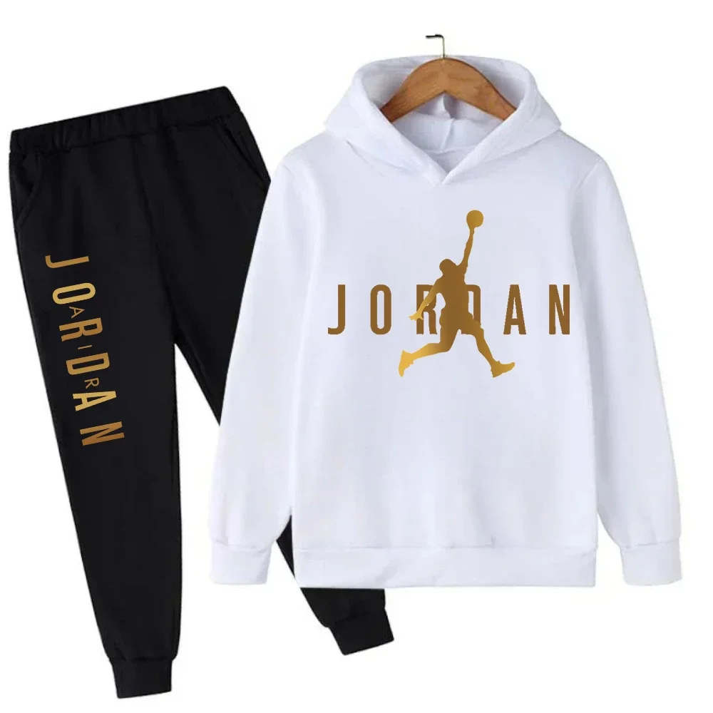 الخريف الدافئة سلام دنك ماستر نمط المطبوعة الأطفال مجموعة هوديي + بدل رجالي 2 قطعة مجموعة الاطفال صبي فتاة ملابس عصرية رياضية #6