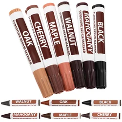 1 set Furniture Up Markers Wood Scratch Repair Kit Paint Pens Wax Crayons Suite Wood Polish Furniture Accessories Marker