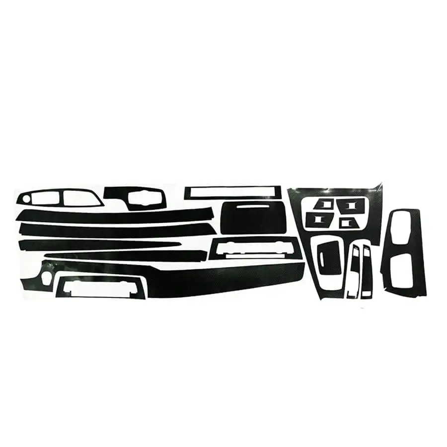

For 2011-2017 BMW 5 Series F10 F18 Interior DIY Trim Stickers Carbon Fiber Style
