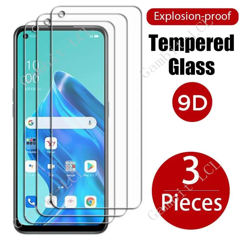 3PCS Tempered Glass For OPPO Reno5 A 5G Protective ON OPPOReno5A Reno5A Reno 5 5A  6.5