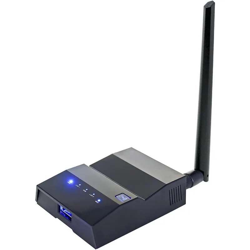 home.Extended Long Range WiFi Receiver SystemWiFi and Repeats to All WiFi Devices in a New Location 2.4GHz