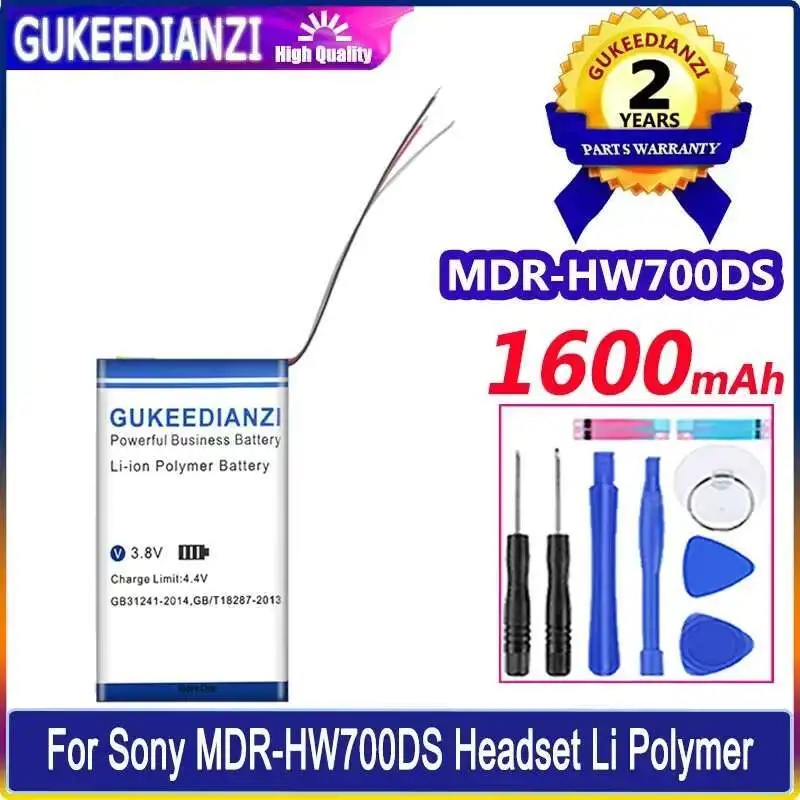 

Надежная замена 1600 мАч для гарнитуры Sony Mdr-HW700DS MDRHW700DS LI, полимерная батарея
