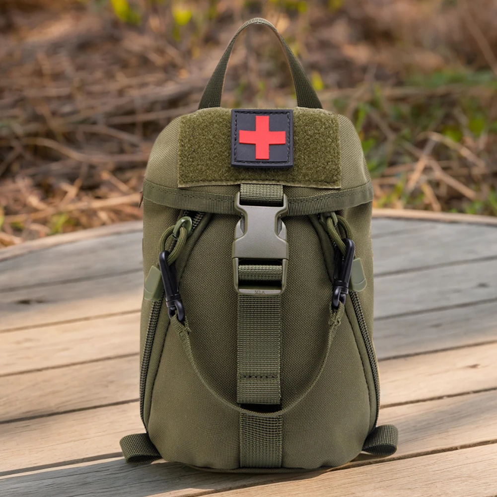 

Nylon Molle Pouch Empty First Aid Bag Trauma Kit Bag Trauma Medic Bag First Aid Pouch for Home and Outdoor Activities