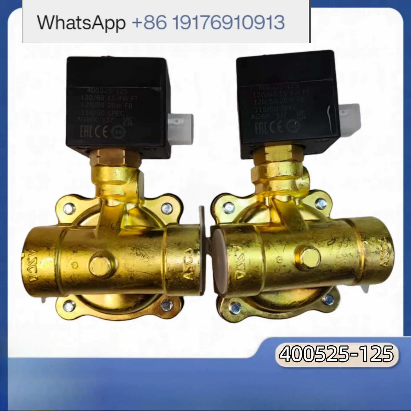 Air compressor bleed solenoid valve 400525-125 solenoid valve SC8210D014/23402670