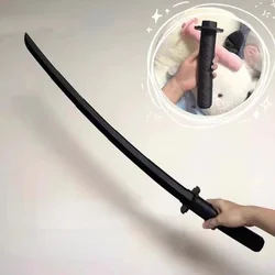 3D Impresso Gravidade Samurai Espada Faca, retrátil Katana Espada, Scalable Descompressão Brinquedos, Cos Adereços, Stress Relief Decoração Artesanato