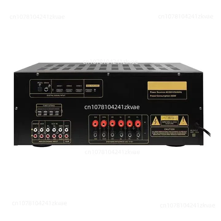 5.1 Home Cinema Power Amplifier with 2 Karaoke Input