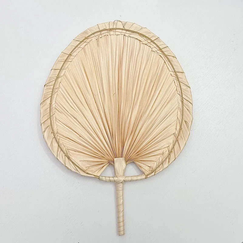 Chinese Style Handmade Fan Retro Natural Bamboo Braided Fan New Summer Cooling Hand Fan Art Crafts Woven Fan Home Decorations