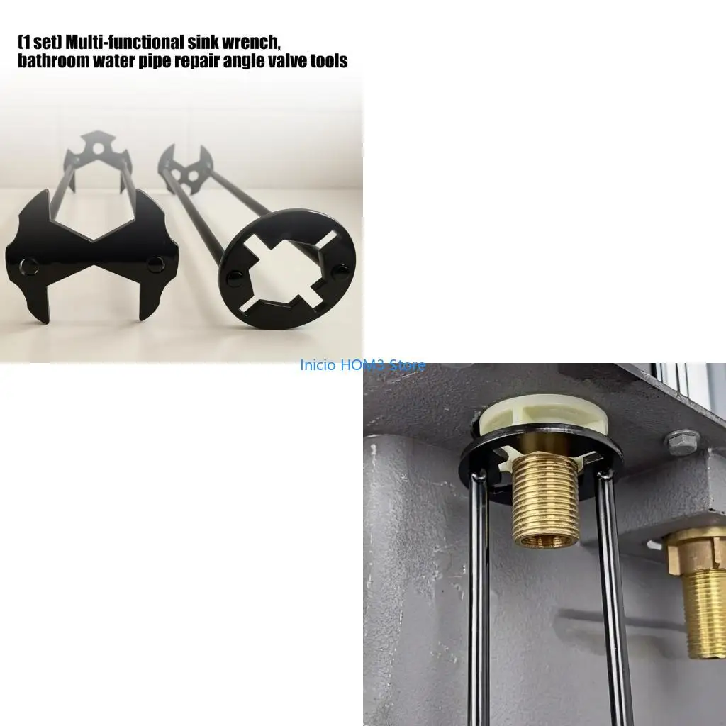 A5YD Two Head flexible Basin Equipment For Bathroom Sink Offering 10 Standard Measurements From 8mm To 40mm
