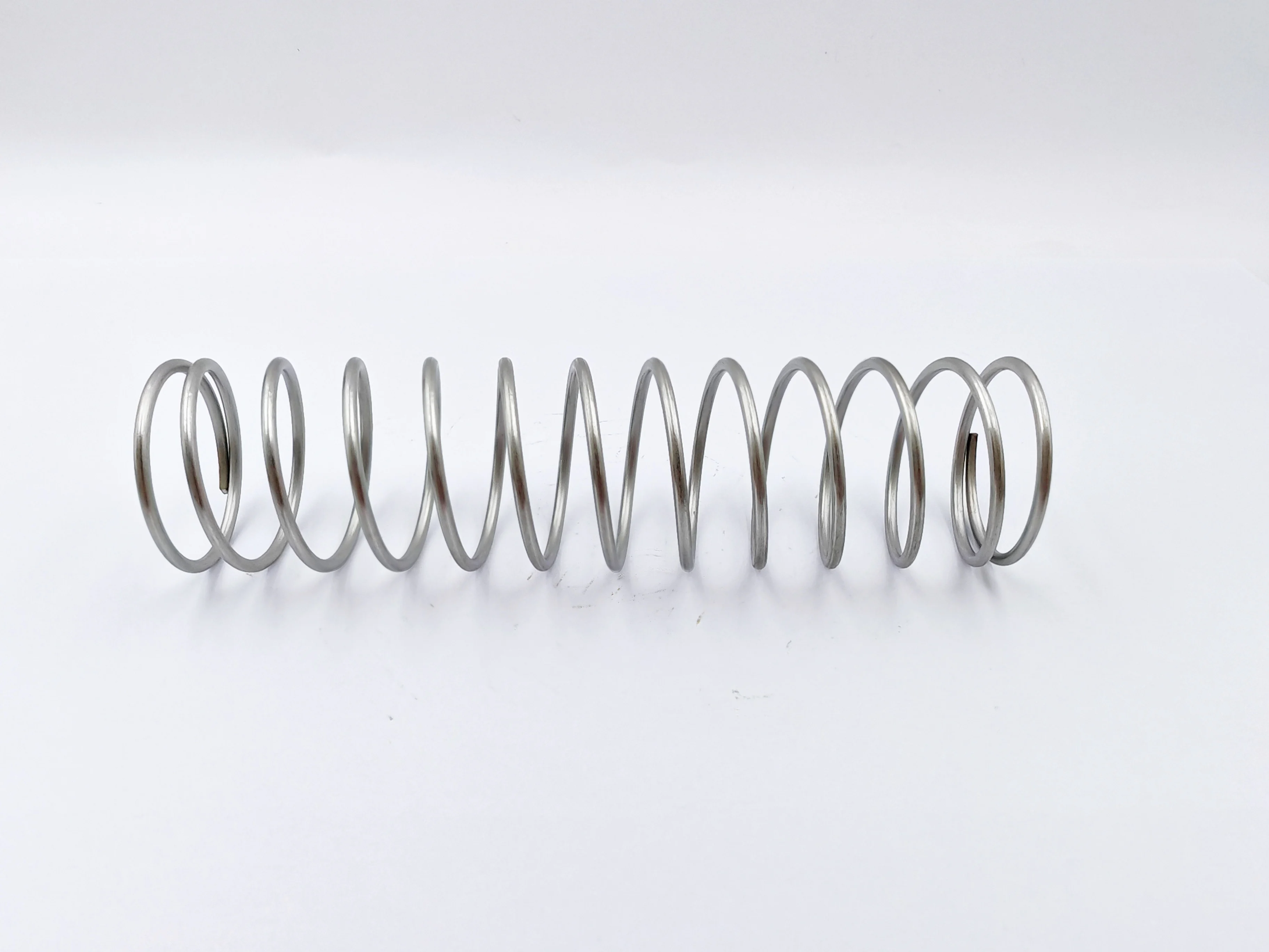 Light Duty SUS304 Compression Spring with Closed & Ground Ends – Industrial Grade Stainless Steel Spring,1.8mm*28mm*110mm