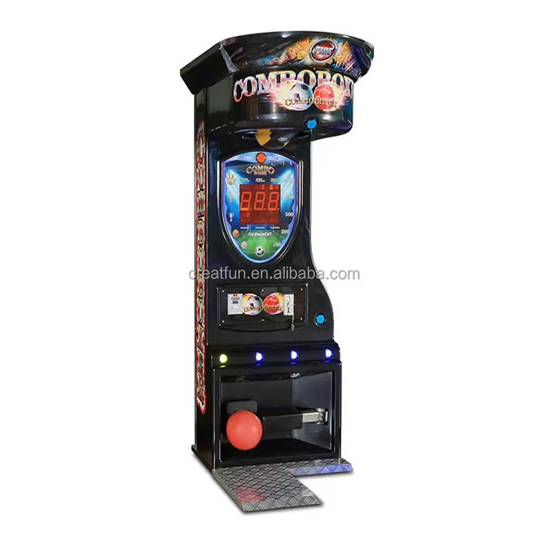 New Boxing Punch Machine Box Entertainment Arcade Game Equipment Punching Lottery Gaming Machines