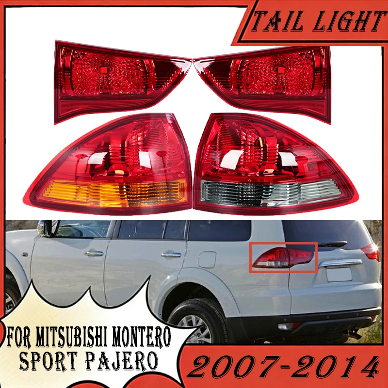 

Car Tail Light For Mitsubishi Montero Sport Pajero 2007 2008 2009 2010 2011 2012 2013 2014 Brake Light Parking Warning Lights