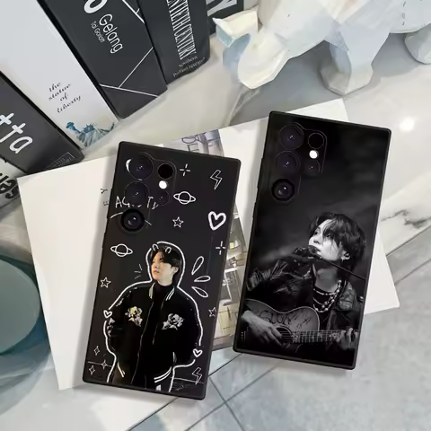 Yoongi suga Phone Case For Samsung Galaxy S24 23 21 S25 Ultra Plus S24 22Plus A15 25 35 A54 A55 M15 M35 55 Covers