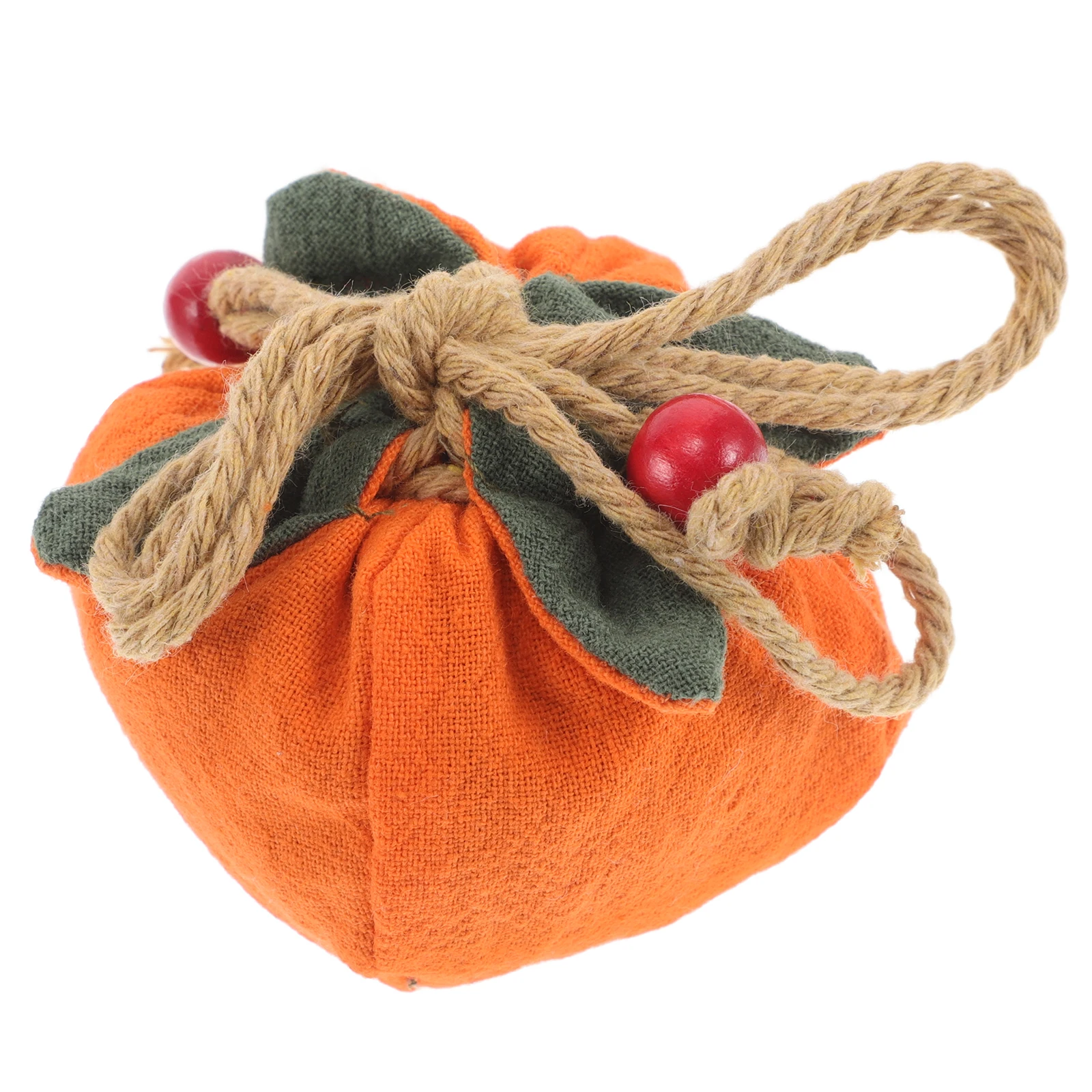 

Empty Sachet Blessing Bag Pendant Autumn Car Charm Fragrance Artificial Pumpkin Decoration Chinese