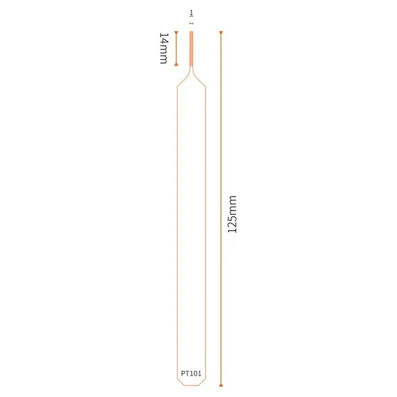 DT19 Double Sided Model Sanding File 1mm Wide Narrow Nose for Sanding Deep Crevices Holes Model Parts