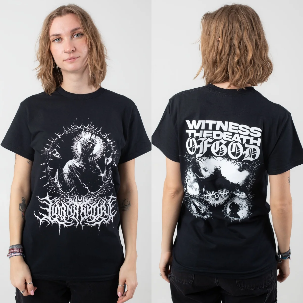 Classic Death of God Lorna Shore Band T-Shirt Cotton Graphic Tee Men Women Summer Streetwear