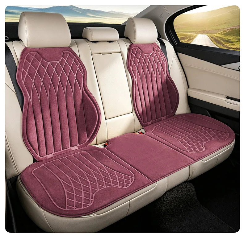 Breathable Latex Cotton Car Seat Cover Universal Non-slip Luxury Sedan SUV Rams Latex Cushion Car Seat Cover Protection