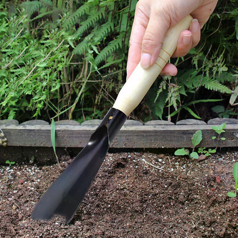 Garden Tool Shovel Dig  Vegetables Drive Sea Plant Flowers Shovel Soil Thickening Iron Hoe Weeding Shovel Multifunctional