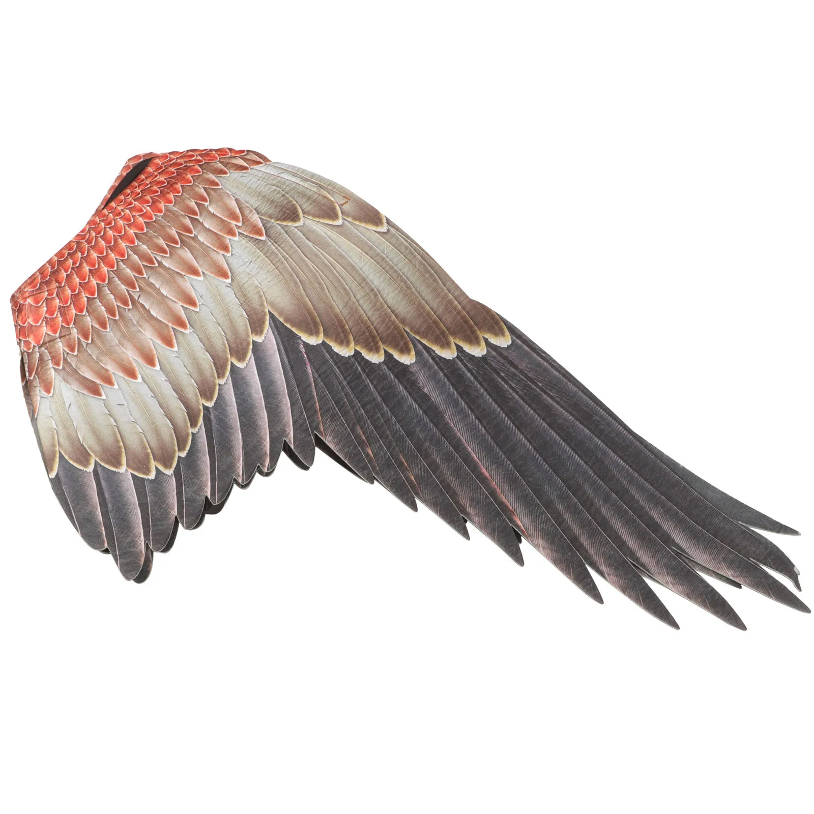 Grande prop festa traje asa única cosplay asa decoração criativa para desempenho adulto masquerade carnaval halloween palco