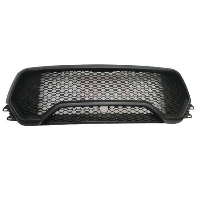 

Truck Parts ABS Car Grille Matt Black Replacement Mesh Grille Car Bumper Front Grille For Dodge Ram 1500 19-21 custom