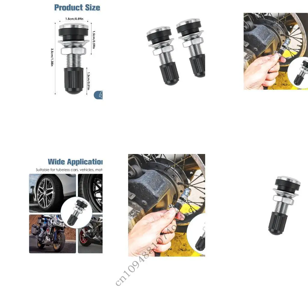 

High Quality Alloy Tire Valves Stem For Vehicle Motorcycle Vacuum Tubeless Tires