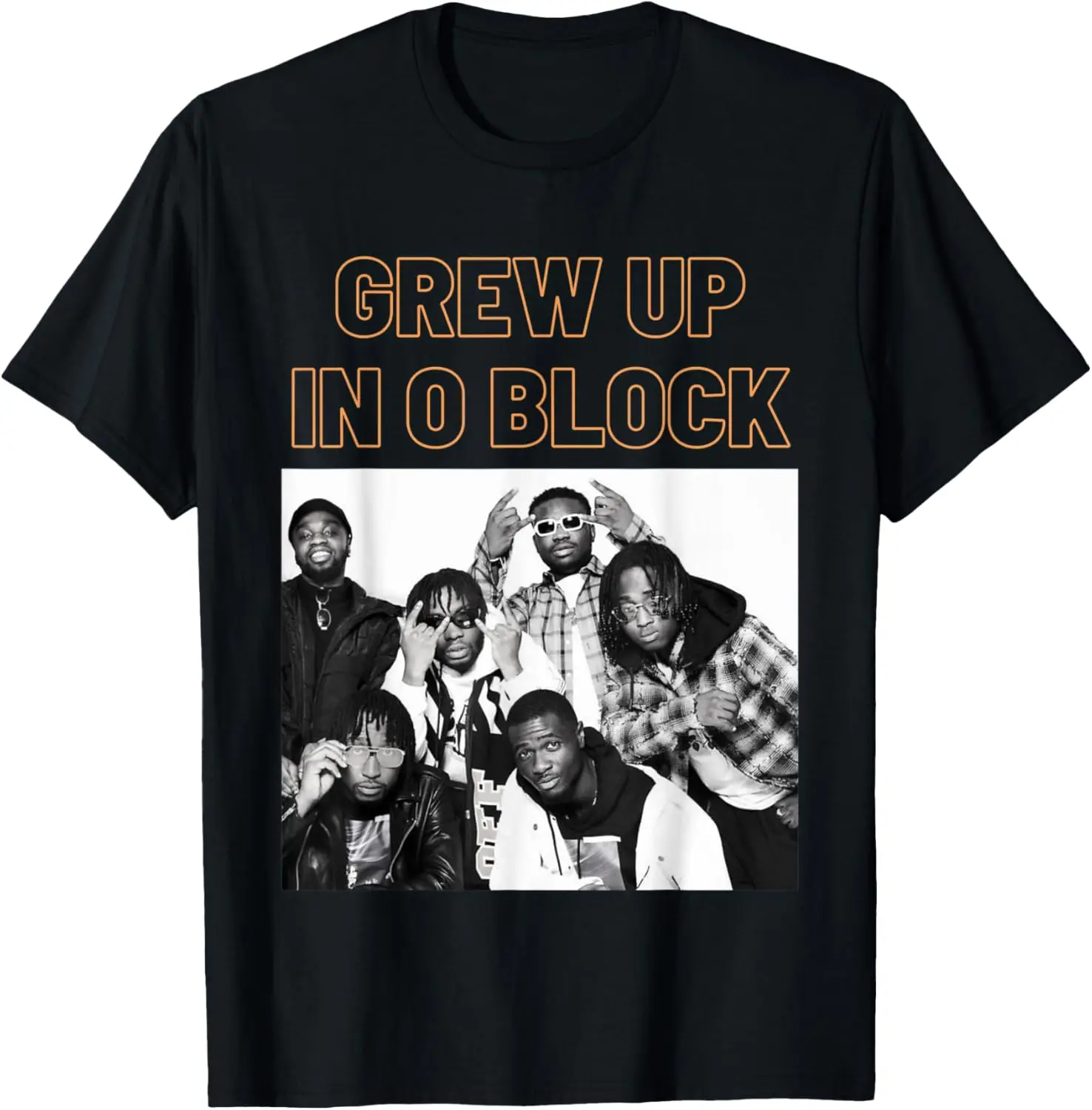 

City Life Grew Up in O Block Chicago Chi Town T-Shirt