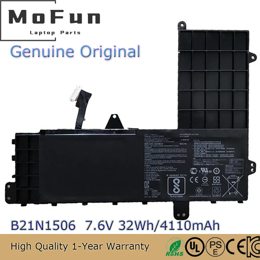 Origina B21N1506 Battery For ASUS EeeBook E502M E502MA E502MS E502SA E502NA