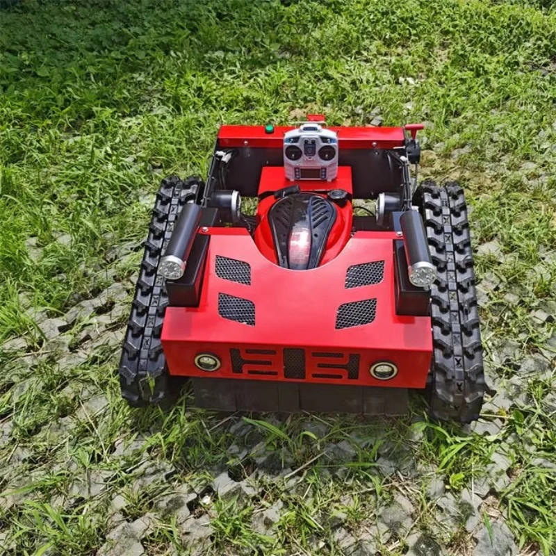 Cortador de grama robô personalizado, autopropelido, controle remoto, cortador de grama, satélite, gps, sem fio, alta