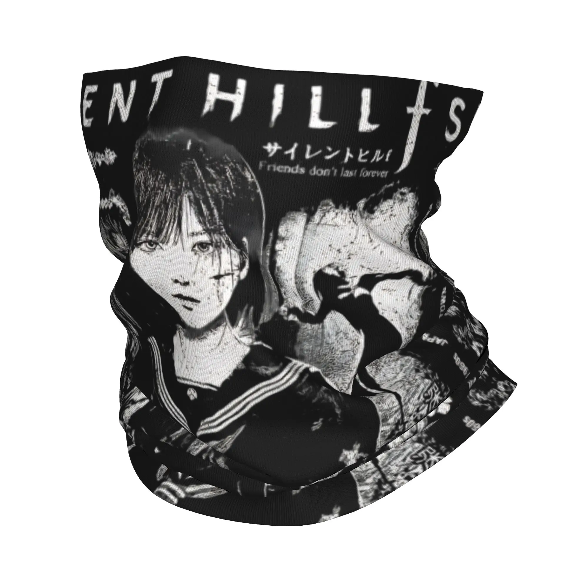 Hinako Shimizu Silent Hill f Gaming Bandana Neck Cover Printed  Wrap Scarf Warm Headband Running for Men Women Adult Washable