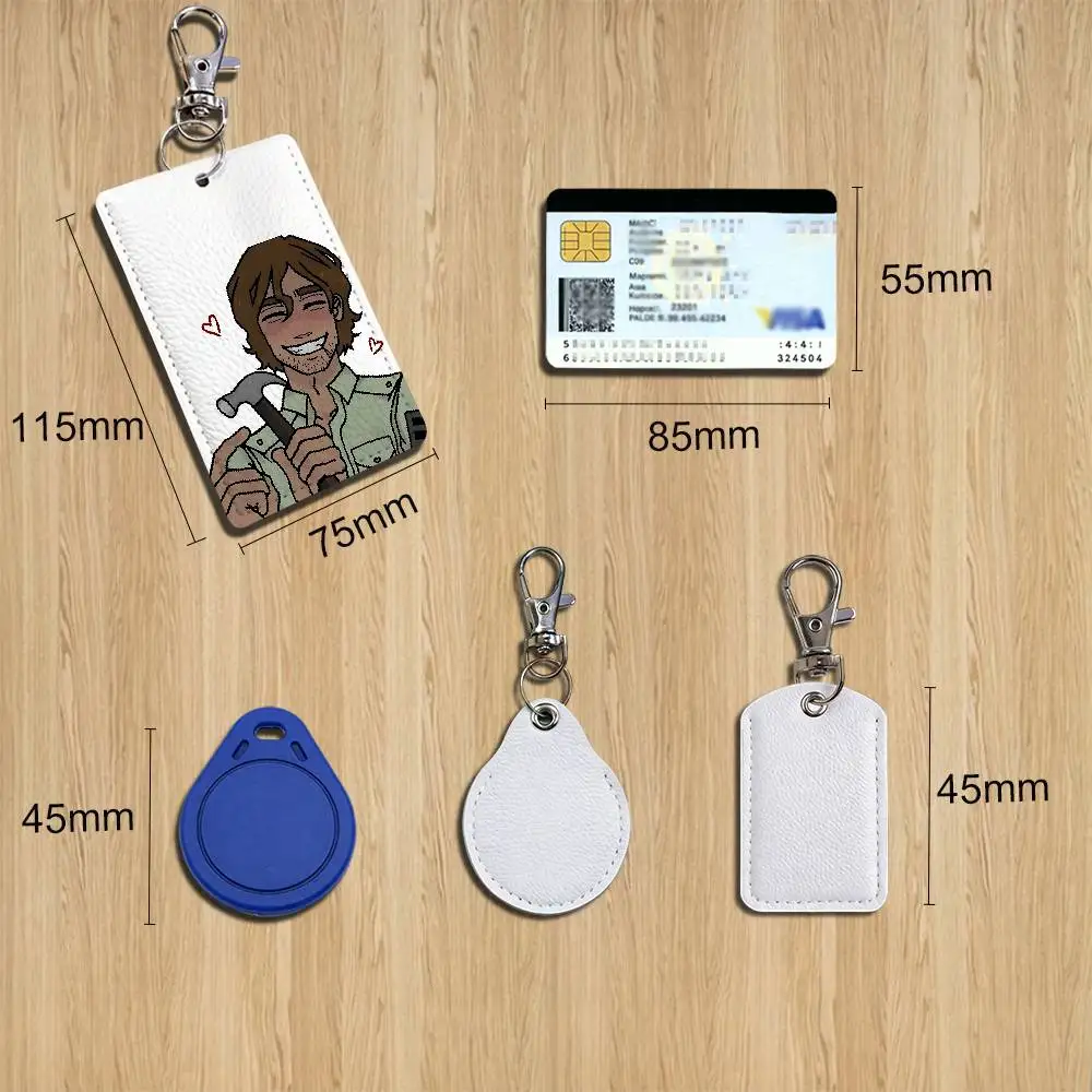 Game BTD YKMET Strade Card Holder With Keychain Executive Protection For Bank Credit Subway Bus Case