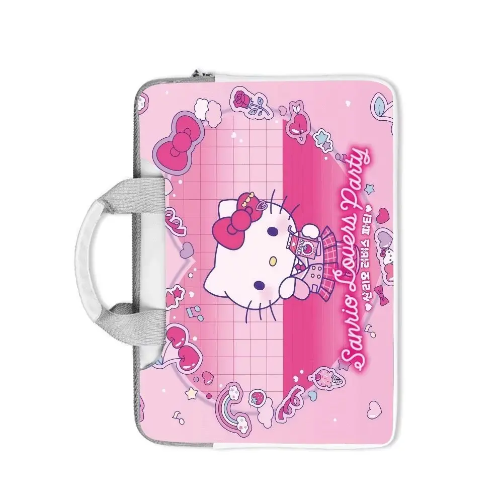

Сумка для ноутбука с рисунком Hello Kitty Kurome, 13, 14, 15, 15,6, 16 дюймов, чехол для ноутбука Macbook, сумка для хранения компьютера, сумка для хранения, праздничный подарок