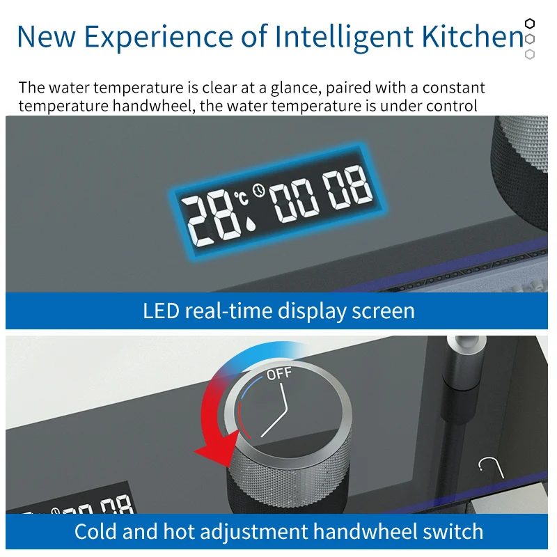 Imagem -05 - Pia de Cozinha de Inteligente Pia de Cachoeira de Slot Único Nano Grande Lavatório Multifuncional Lavatório Moderno Lavador de Louças Aço Inoxidável