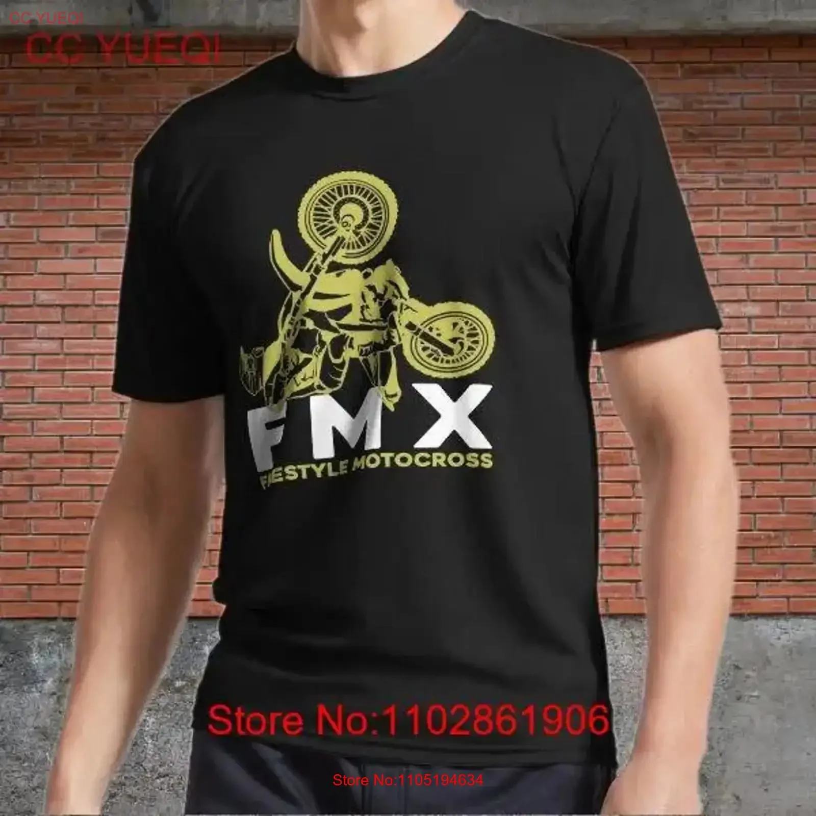 FREESTYLE MOTOCROSS FMX Active T Shirt Logo Men's Funny Size S to 5XL vintage Washed designer clothes graphic Comfortable homme