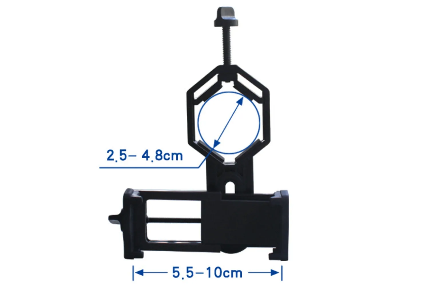 Astronomical Telescope Auxiliary Photo Clip AccessoriesMobile Phone Clip Holder Monocular Birdwatching Scope Photo Clip