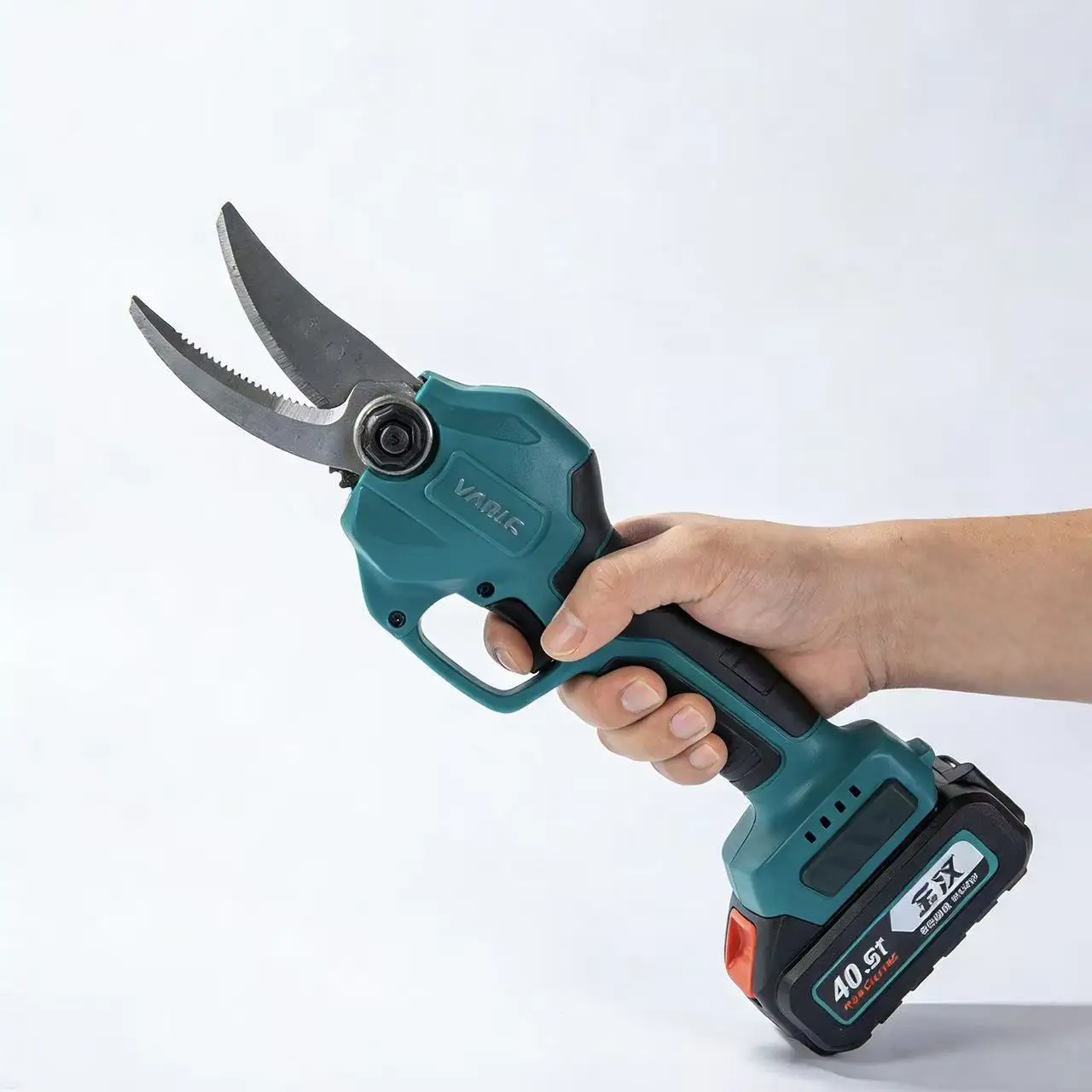 21V Industrial Electric Cordless Handheld Hedge Trimmer Long Pole Mini Tool for Garden Flower & Holly Care with Lithium Battery