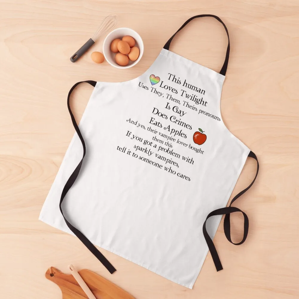 Twilight Oddly Specific Apron For Men Household Items Kitchen Women's Dresses Sexy Apron