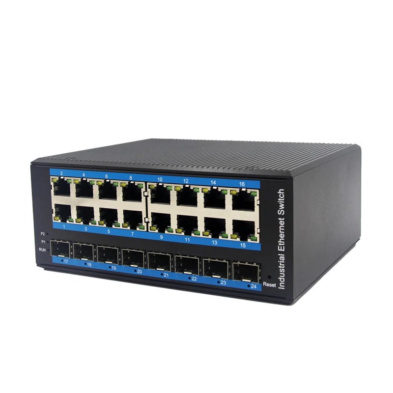 JT-COM L2 gestito POE di grado industriale con porte uplink SFP da 4*1000M e porte RJ45 da 16*10/100/1000M